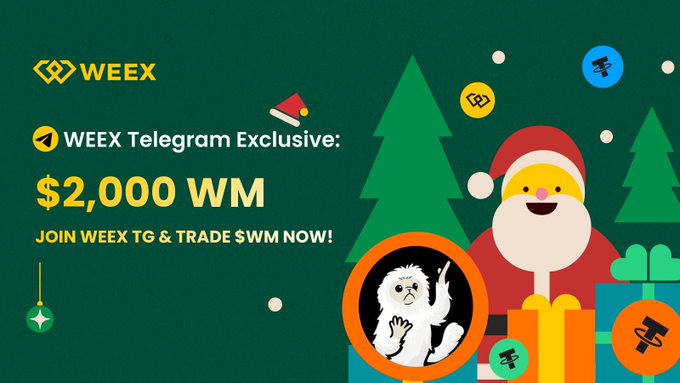 جایزه 2000 دلاری در تلگرام صرافی ویکس weex