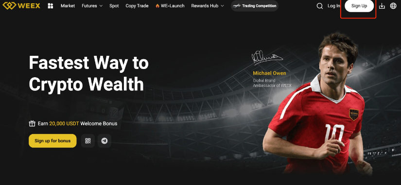 ثبت نام صرافی ویکس